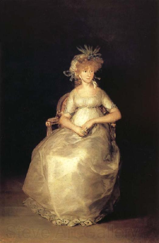 Francisco Goya Countess of Chinchon Spain oil painting art